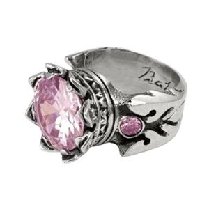 ⚡️King Baby⚡️ 13mm Crown Ring w/ Topaz